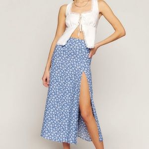 Reformation Zoe Midi Skirt NWT